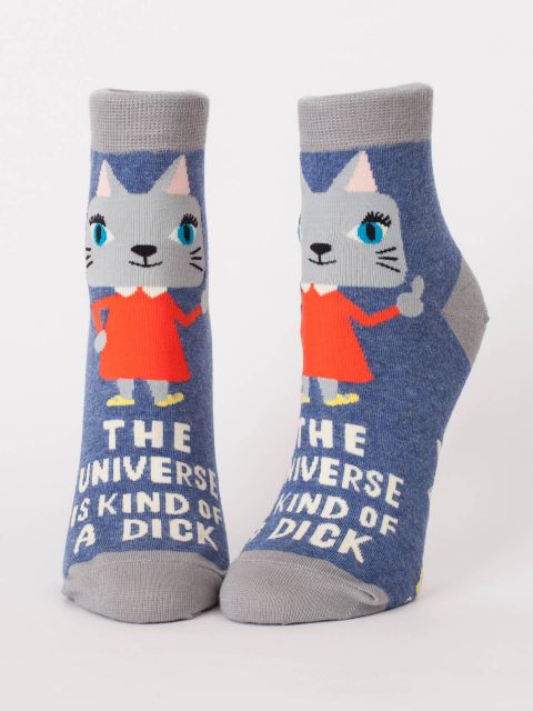 Image of The Universe Is A Kind Of A Dick W-Ankle Socks