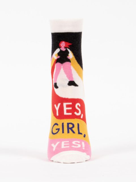 Yes, Girl, Yes W-Ankle Socks