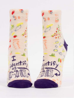 Image of I Identify As Me W-Ankle Socks