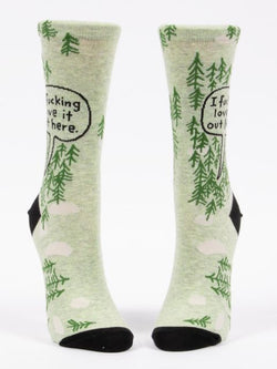 Image of I Fucking Love It Out Here W-Crew Socks