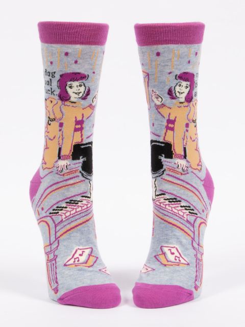 Image of My Dog Is Cool As Fuck W-Crew Socks