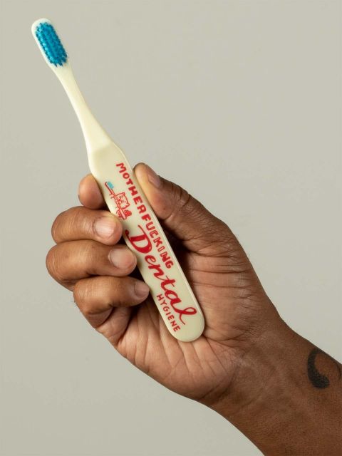 BlueQ "Motherfucking Dental Hygiene" Toothbrush