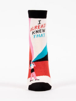 Image of I Already Knew That W/Ankle Socks