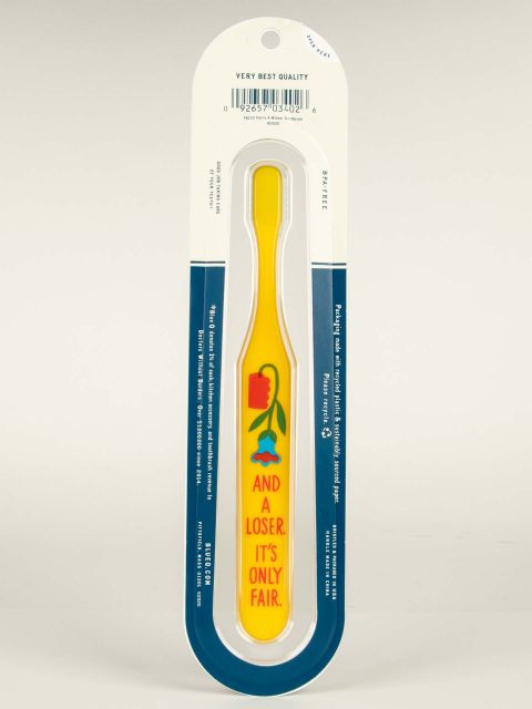 BlueQ "You Are A Winner" Toothbrush