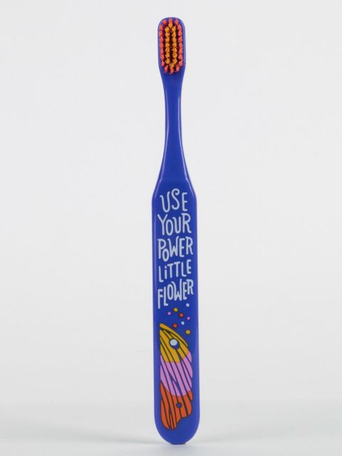 BlueQ "Use Your Power Little Flower." Toothbrush