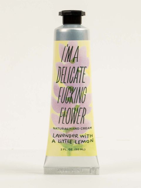 BLUEQ "I'm A Delicate Fucking Flower Natural Hand Cream - Lavender With A Little Lemon