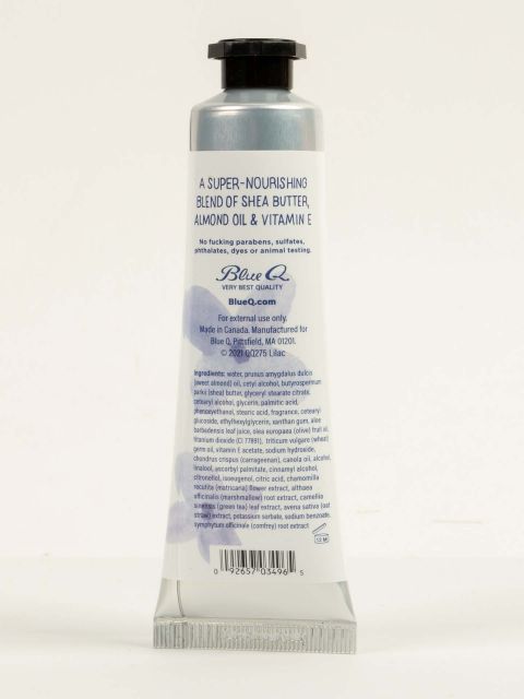 BLUEQ "I'm A Delicate Fucking Flower Natural Hand Cream - Lilac With Some Basil & Rose