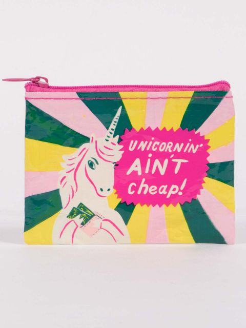 Image of BlueQ - Unicornin Ain't Cheap- Coin Purse BLUEQ