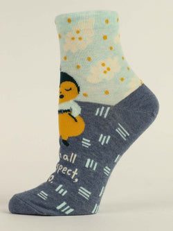 Image of With All  Due Respect, No W-Ankle Socks