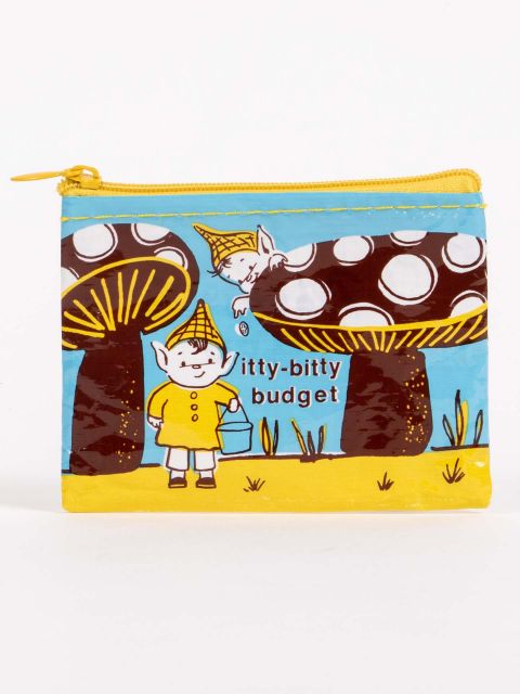 Image of BlueQ - Itty-bitty Budget - Coin Purse BLUEQ