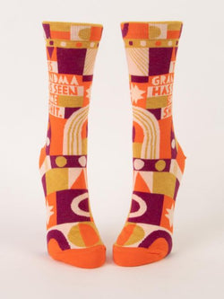 Image of This Grandma Has Seen Some Shit W-Crew Socks