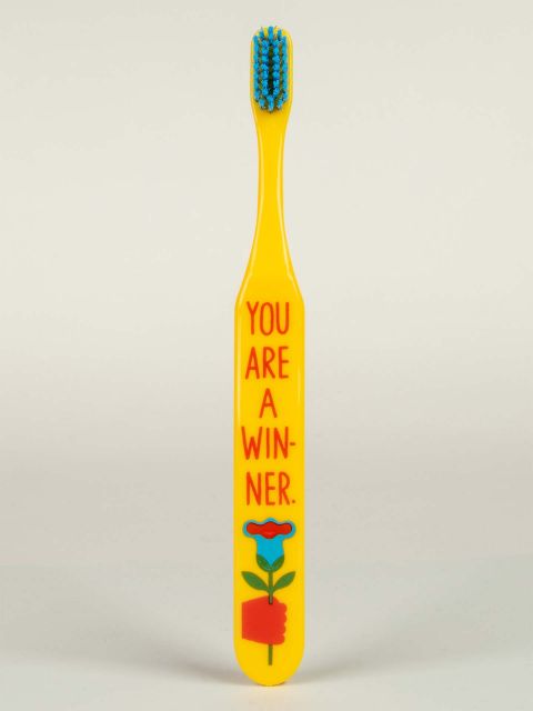 BlueQ "You Are A Winner" Toothbrush
