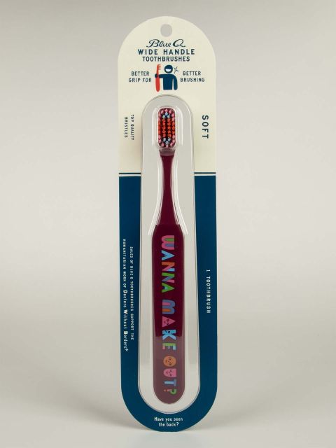 BlueQ "Wanna Make Out" Toothbrush