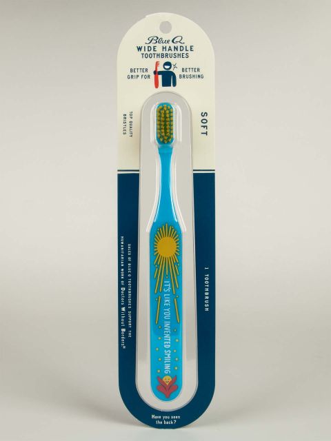BlueQ "It's like You Invented Smiling" Toothbrush