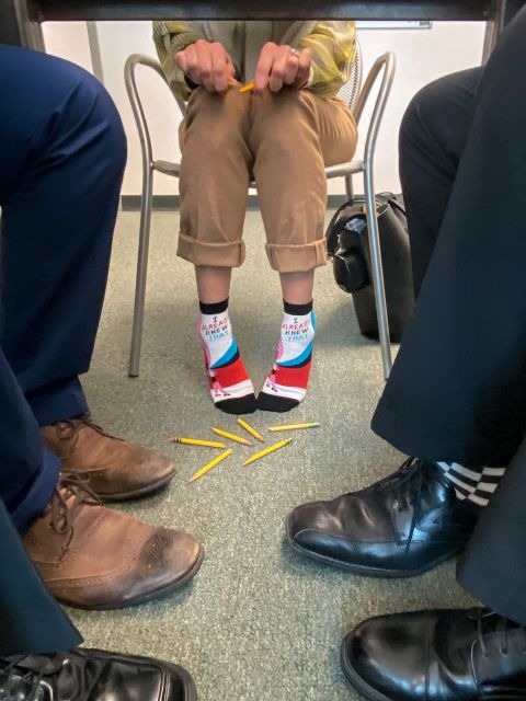 Image of I Already Knew That W/Ankle Socks BLUEQ