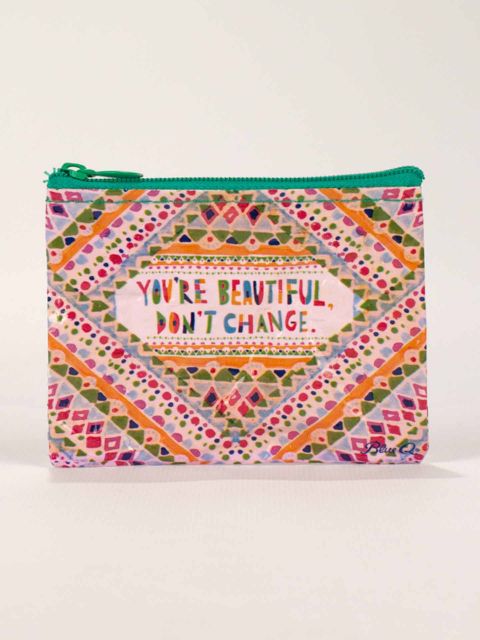 Image of BlueQ - You are beautiful, don't change - Coin Purse BLUEQ