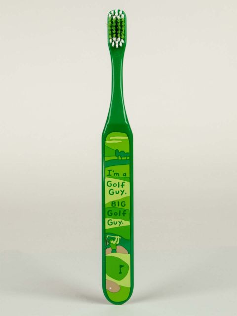 BlueQ "I'm A Golf Guy. Big Golf Guy."Toothbrush