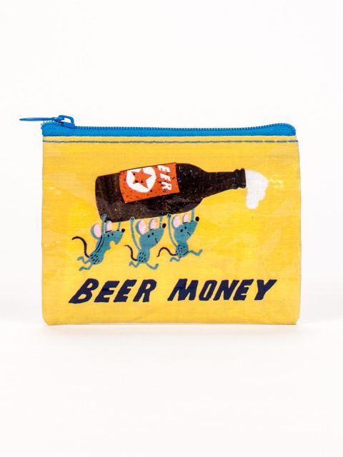 Image of BlueQ - Beer Money - Coin Purse BLUEQ