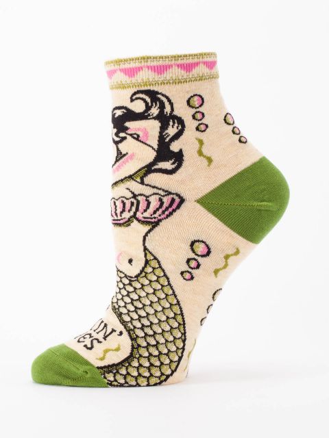 Image of Makin' Waves W-Ankle Socks BLUEQ