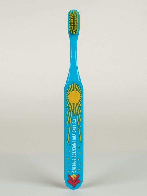 BlueQ "It's like You Invented Smiling" Toothbrush