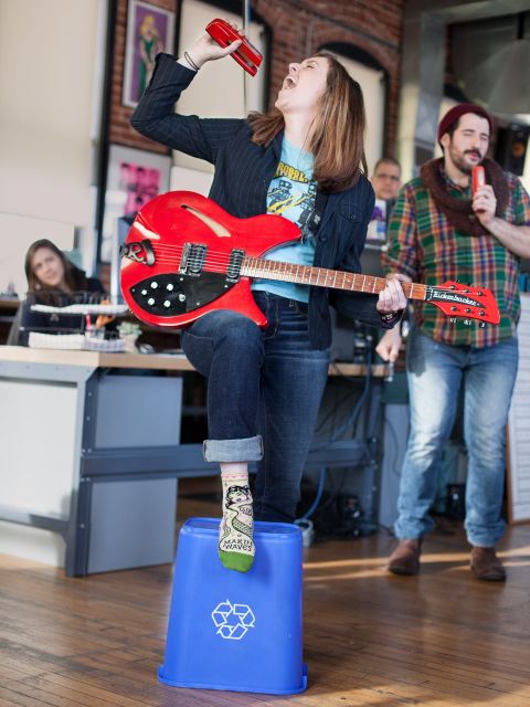 Image of Makin' Waves W-Ankle Socks BLUEQ