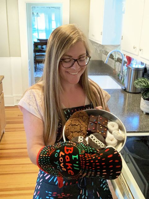 Blueq "I'll Bake Love To You" Oven Mitt