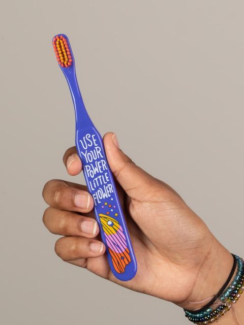 BlueQ "Use Your Power Little Flower." Toothbrush