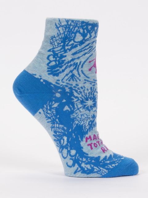 Image of Magic Is Totally Real W-Ankle Socks BLUEQ