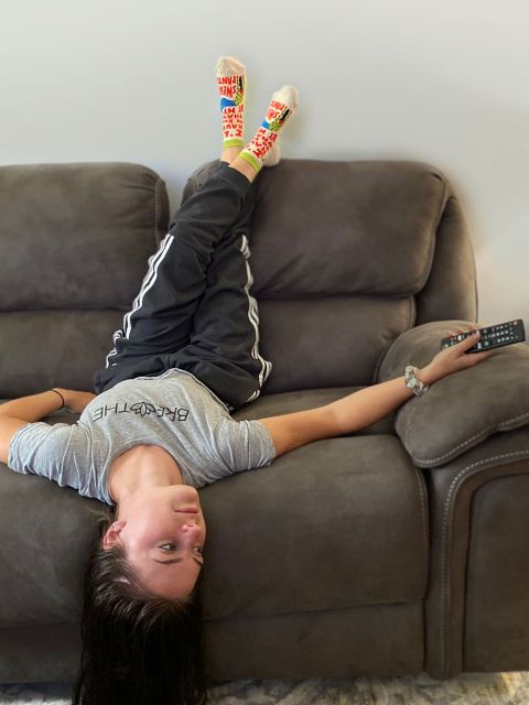 Image of I'll Have To Run That By My Sweatpants W-Ankle Socks BLUEQ