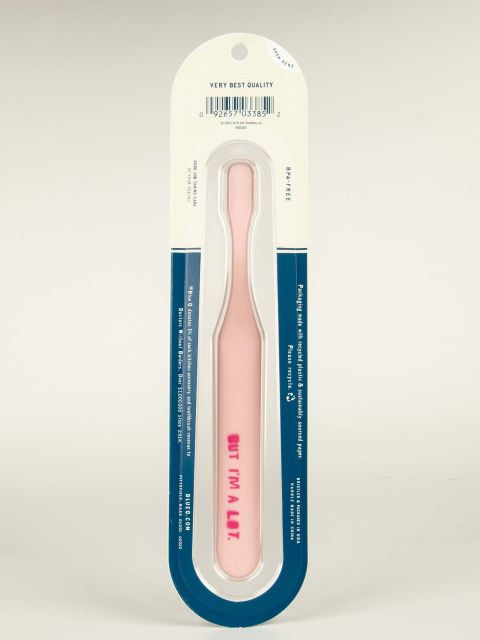 BlueQ "I'm A Lot But I Know I'm A Lot." Toothbrush