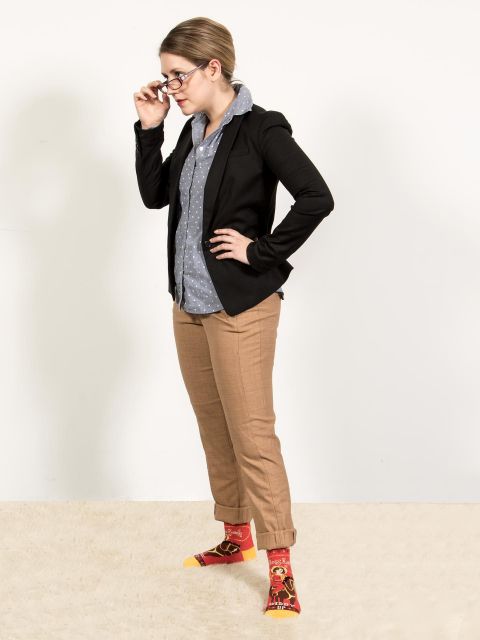 Image of Boss Lady W-Ankle Socks BLUEQ