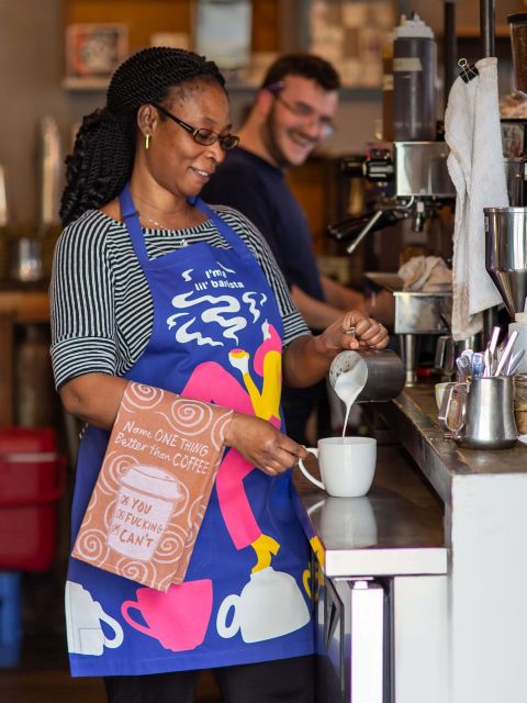 Name One Thing Better Than Coffee - Woven Dish Towel