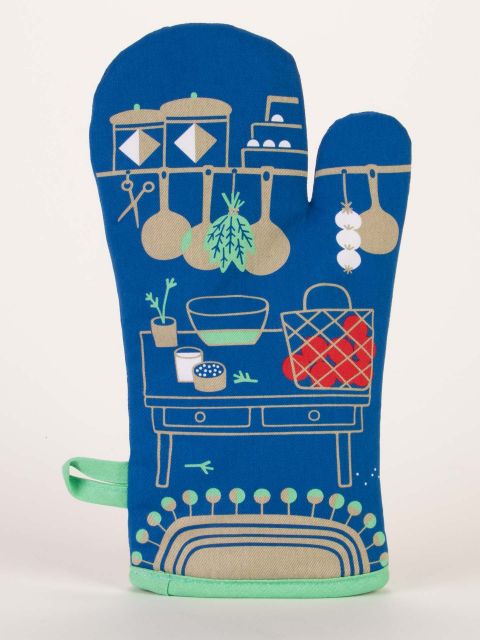 Recipe Once. It was fucking boring. Oven Mitts