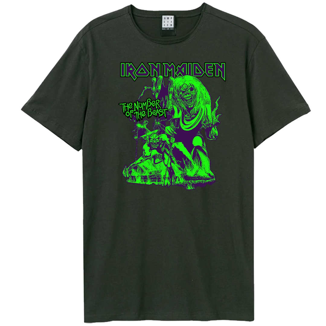 Iron Maiden T-shirt - Neon Beast