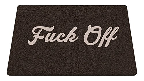 Image of Fuck Off Doormat BLUEQ