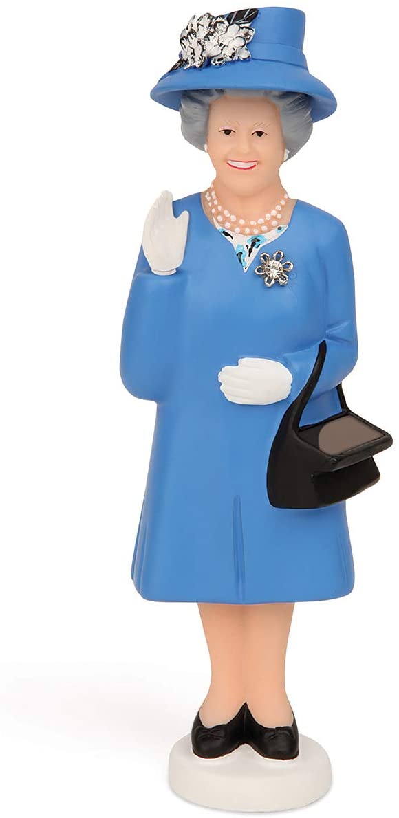 Image of SOLAR QUEEN DERBY EDITION WITH BLUE HAT WAVING FIGURE