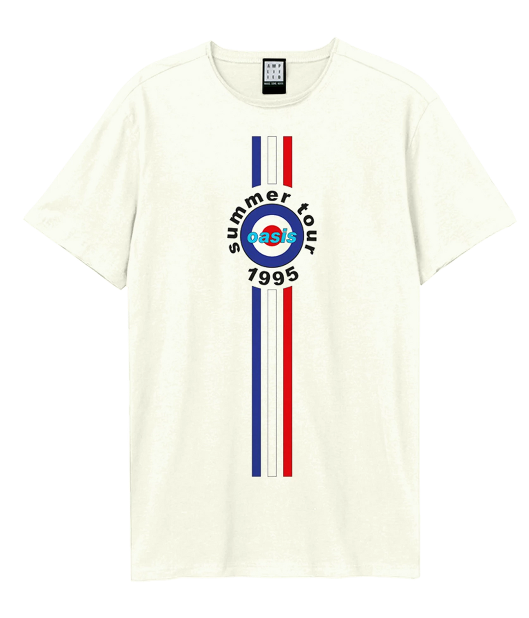 Oasis T-Shirt - 1995 Tour Stripes