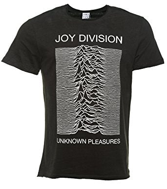 Image of Joy Division Unknown Pleasures charcoal