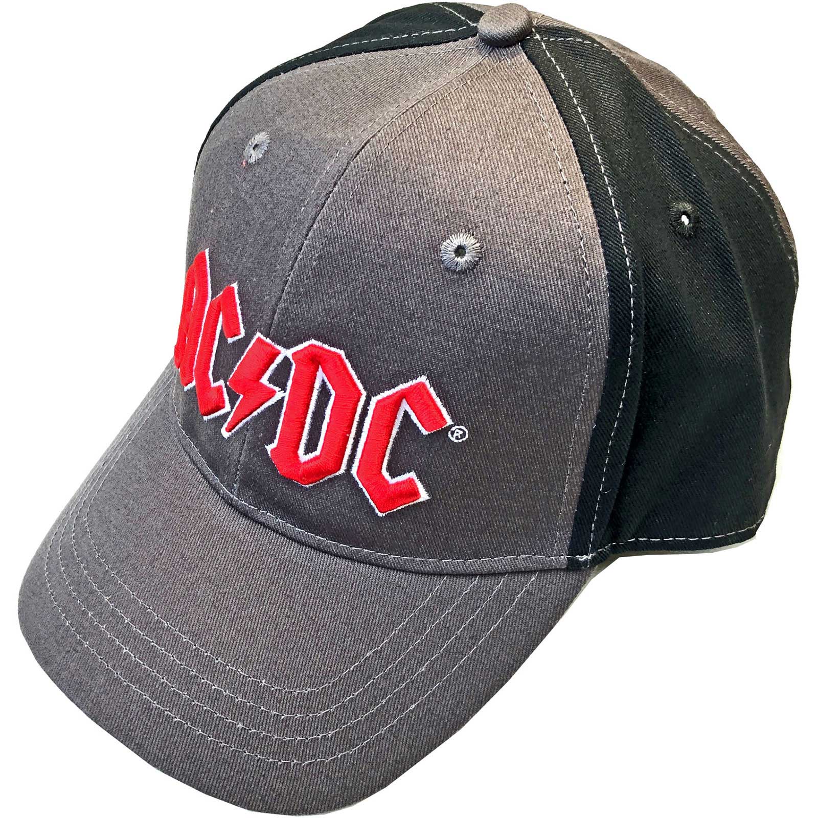 Image of AC/DC Unisex Baseball Cap - Red logo Rock Off