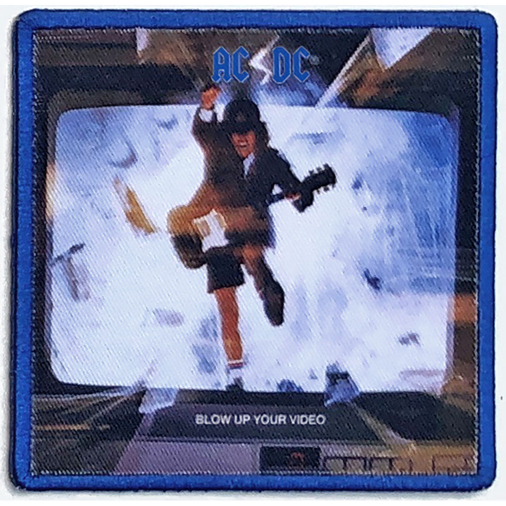 Image of AC/DC Blow Up Your Video Standard Patch Rock Off