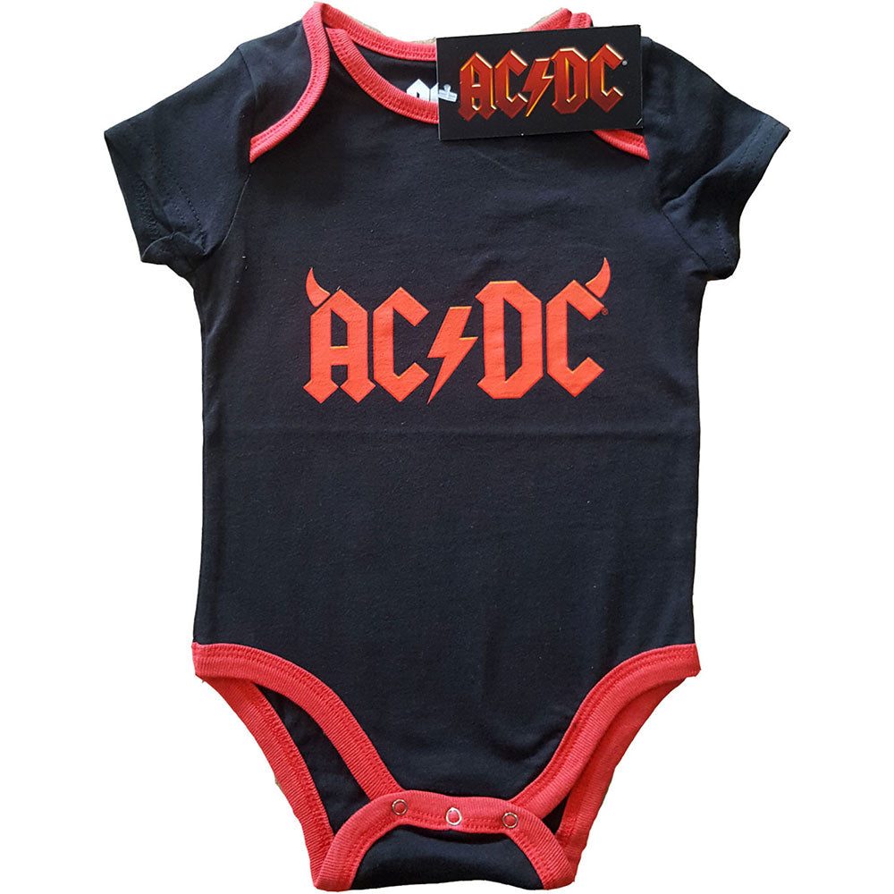 Image of AC/DC Babygrow - Horns Amplified