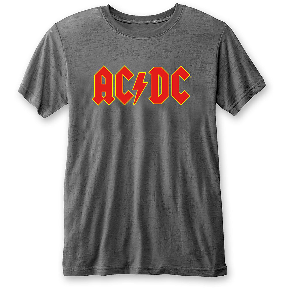 Image of AC/DC Burn Out T-Shirt - Logo Rock Off
