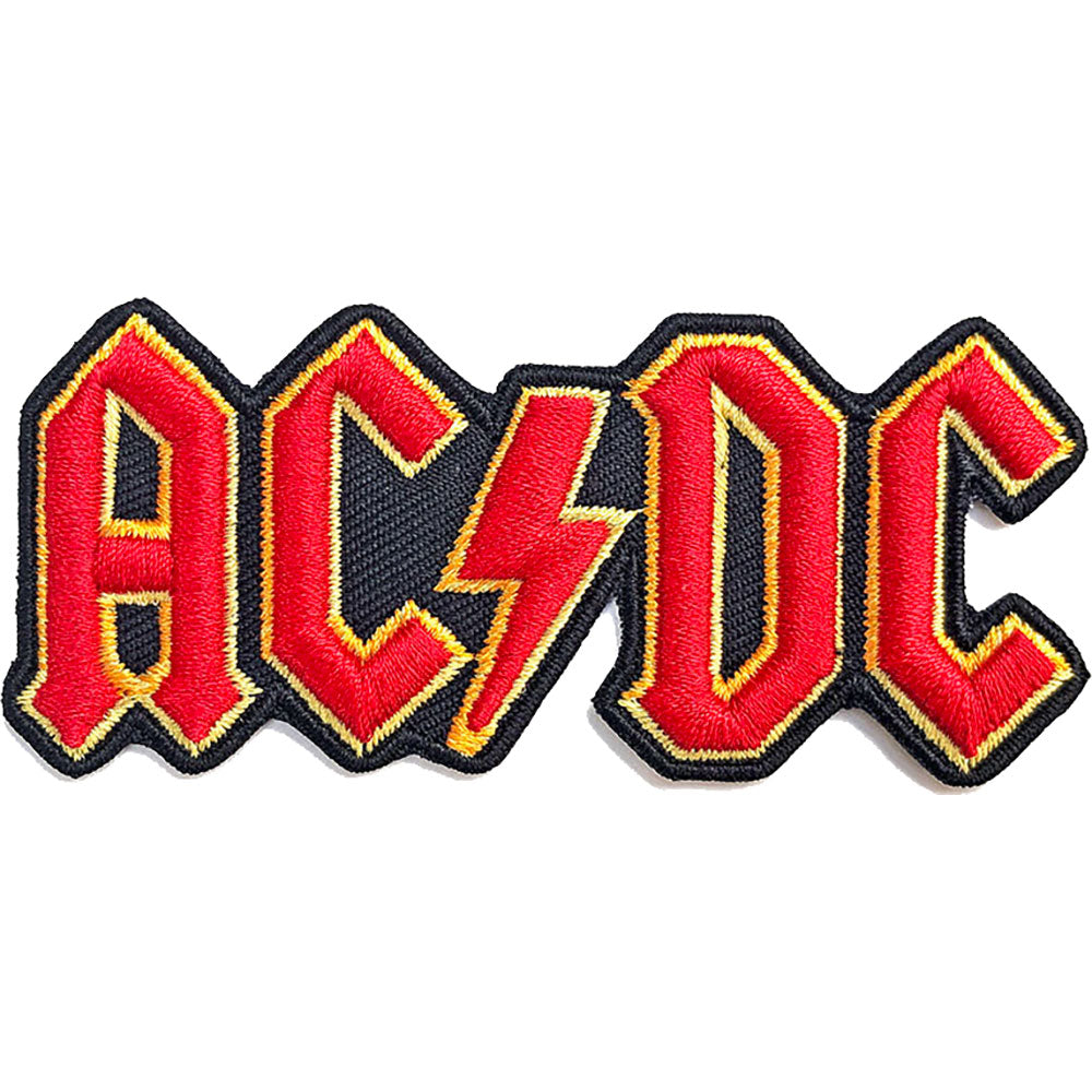 Image of AC/DC 3D Logo Standard Patch Rock Off