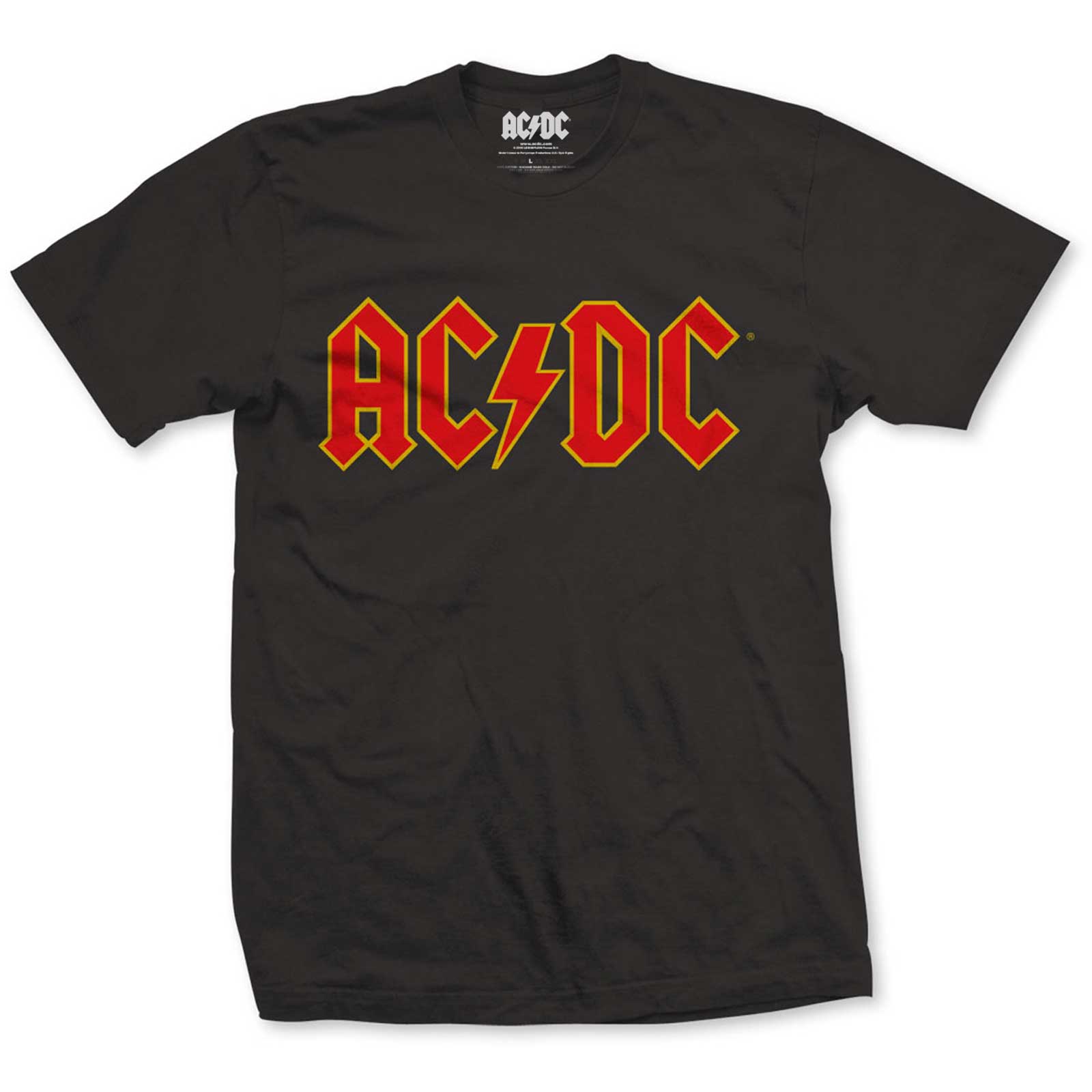 Kids AC/DC T-Shirt - Logo - Black