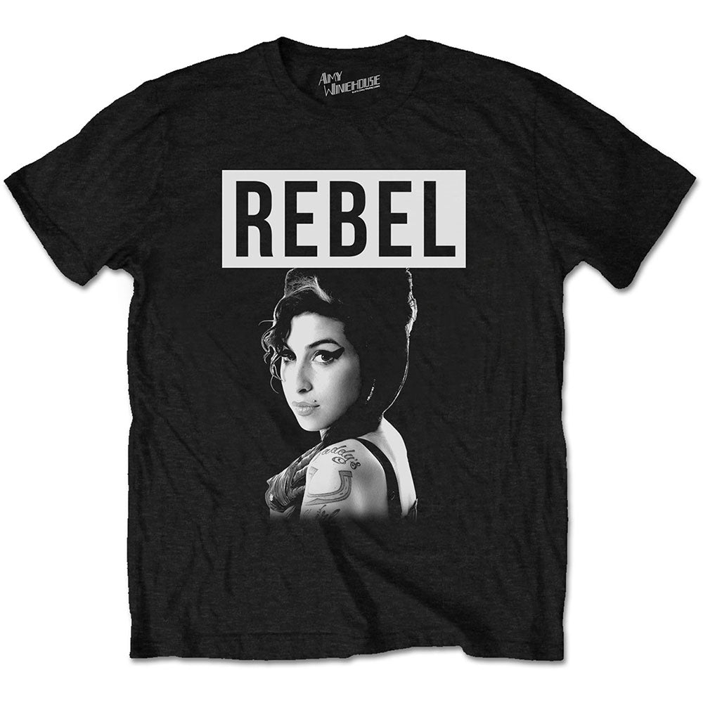 Image of Amy Winehouse Unisex T-shirt - Rebel Rock Off
