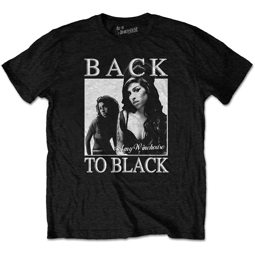 Image of Amy Winehouse Unisex T-shirt - Back To Black Rock Off