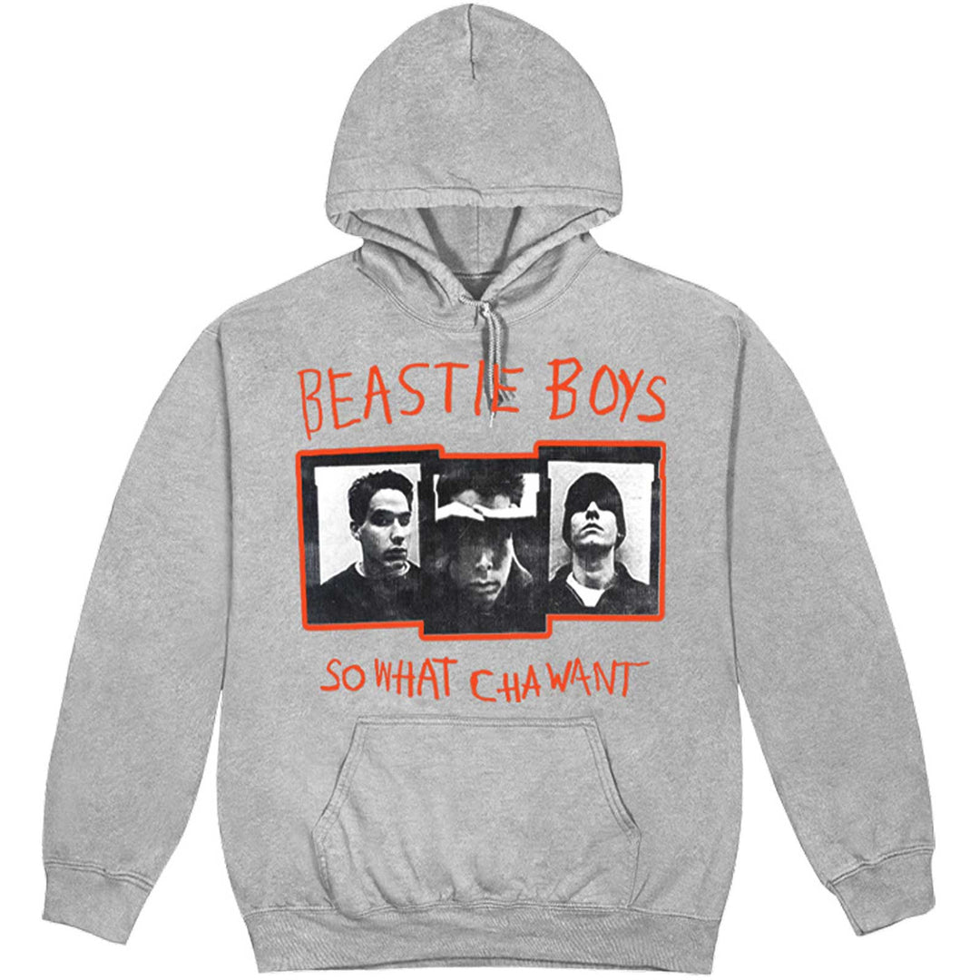 The Beastie Boys Pullover Hoodie - SO WHAT CHA WANT