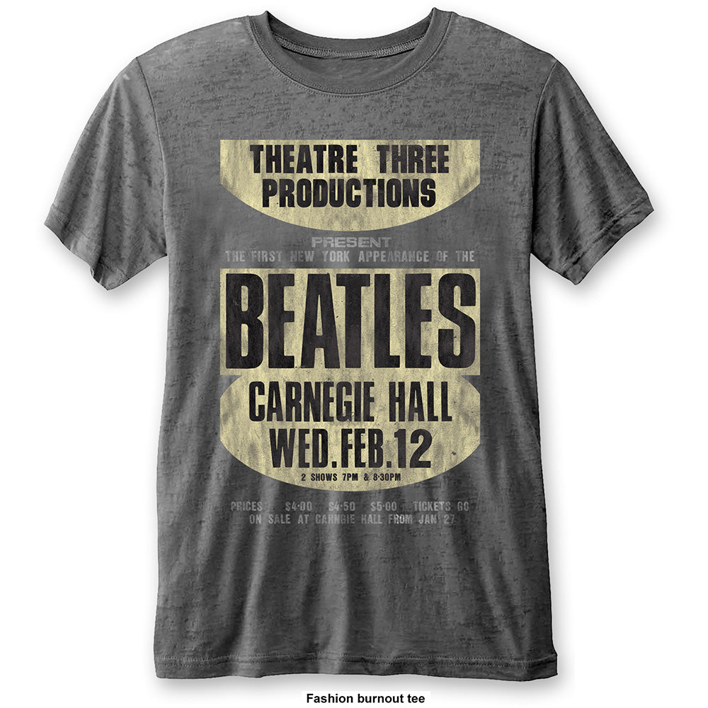 Image of The Beatles T-shirt - Carnegie Hall Amplified