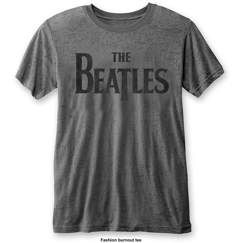 Image of The Beatles T-shirt - Drop T Logo Rock Off