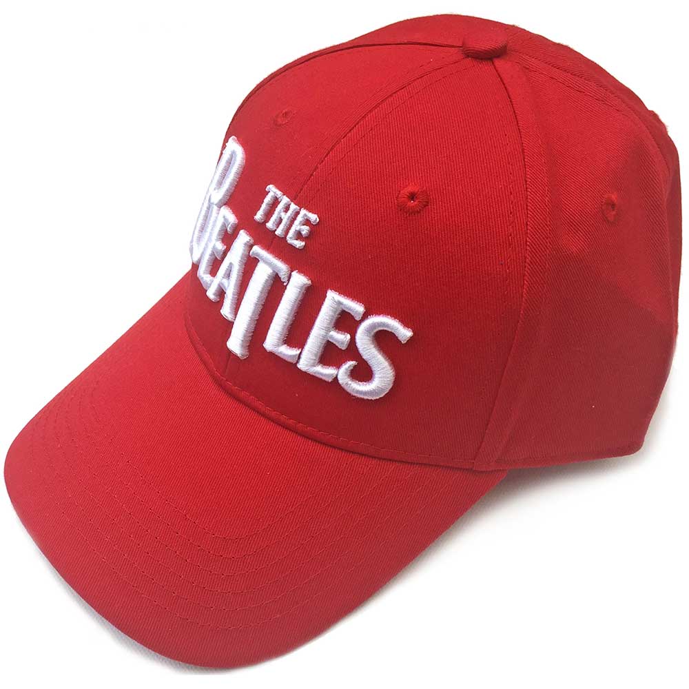 Image of The Beatles Unisex Baseball Cap - Drop T Logo Rock Off